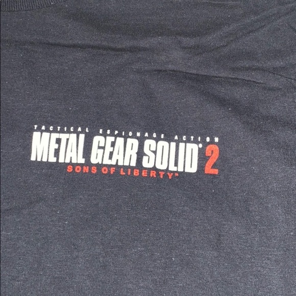 Metal Gear Solid 2 t-shirt - Picture 4 of 6
